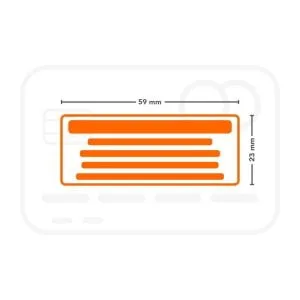 Colop Printer 40 Personalizzabili – 59×23 mm - Immagine 3