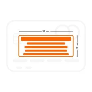 Trodat Printy 4913 Colori Pastello – 58×22 mm - Immagine 3