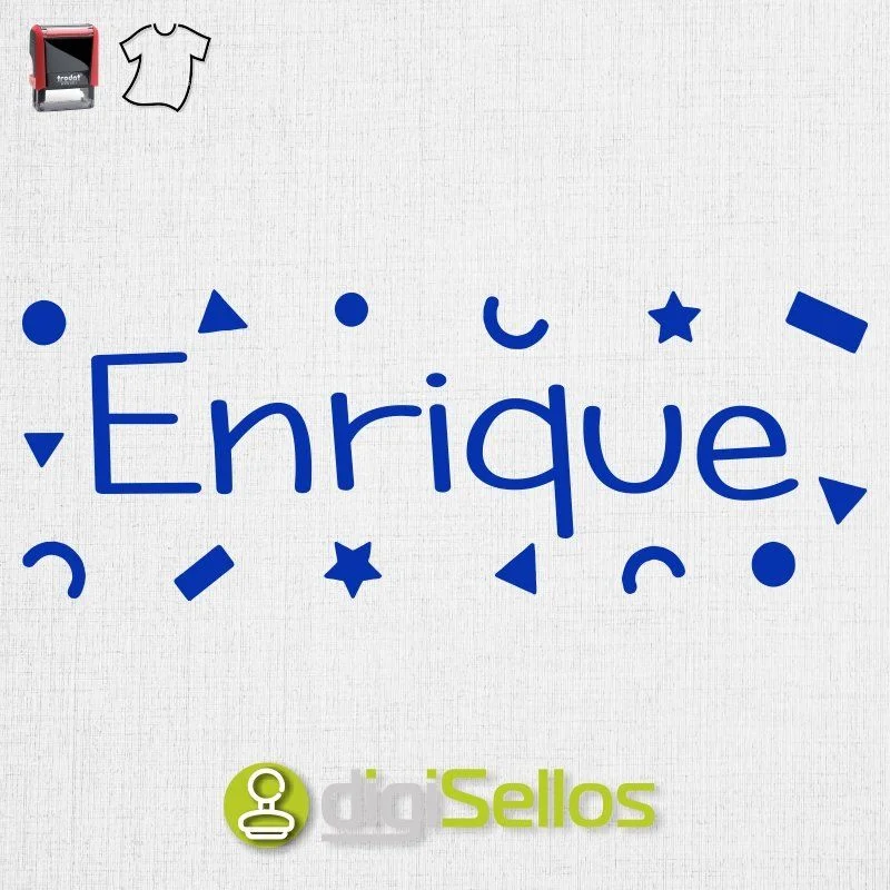 stamp for clothes shapes