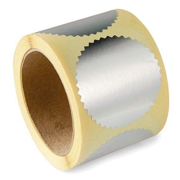 Roll silver labels