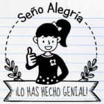 Sello maestra Alegría