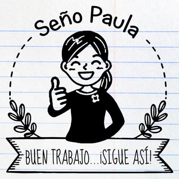 Paula teacher stamp
