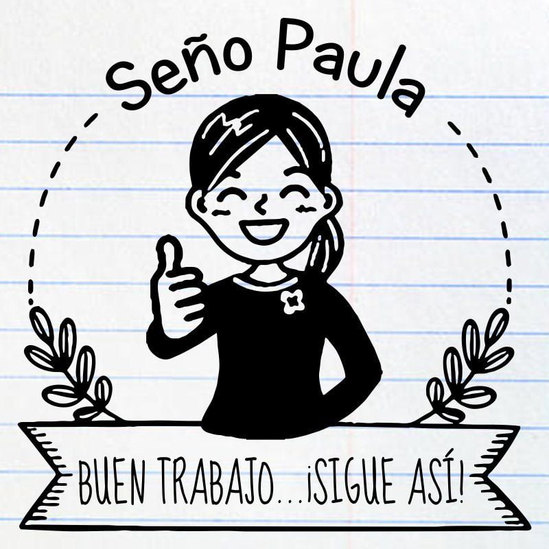 Timbro insegnante Paola