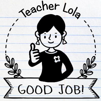 Teacher Lola stamp