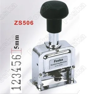 Timbro di numerazione Foska ZS506