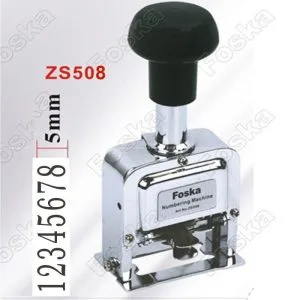 Timbro di numerazione Foska ZS508