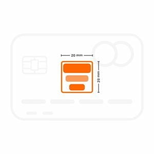 Brother PR-2020 - 20×20 mm - Imagen 3