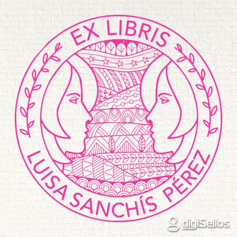 Sello ex libris Géminis