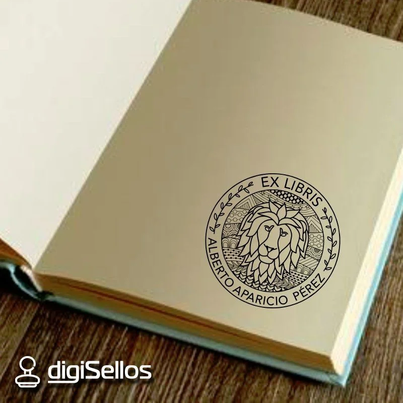 selo de livro de leo