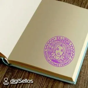 francobollo del libro della vergine