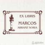 Sello libro faro