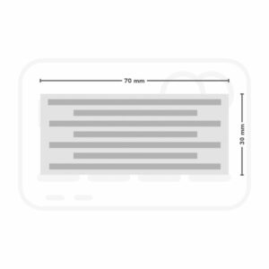 Ejemplo impresión sello 30 mm