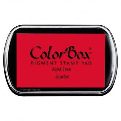 colorbox 19014 scarlet tampon