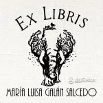 Elefantenbaum-Exlibris-Stempel