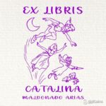 Sello ex libris Peter Pan