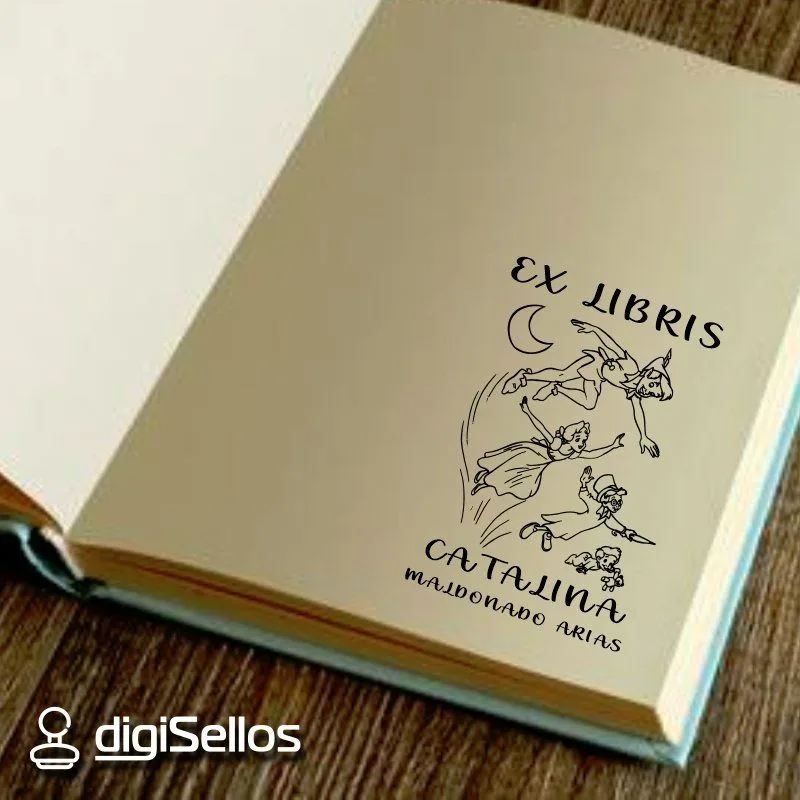 Francobollo del libro di Peter Pan