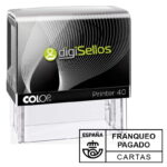 Sello automático franqueo pagado cartas