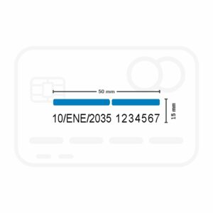 Ejemplo impresión fechador numerador