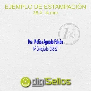 Segell mèdics número de col·legiat