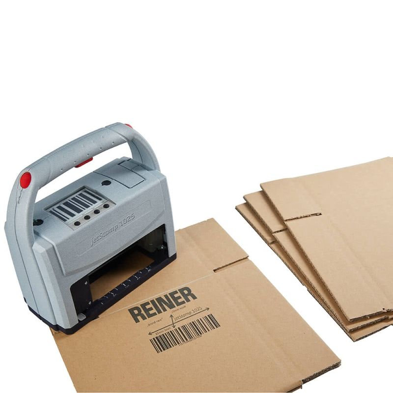 Reiner Jetstamp 1025 impresión cajas