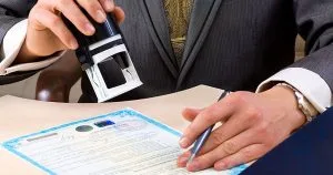 Informações a incluir no selo da empresa