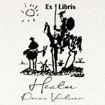 Don Quixote Ex Libris Seal