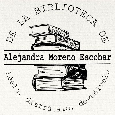 Ex libris stamp of the library of