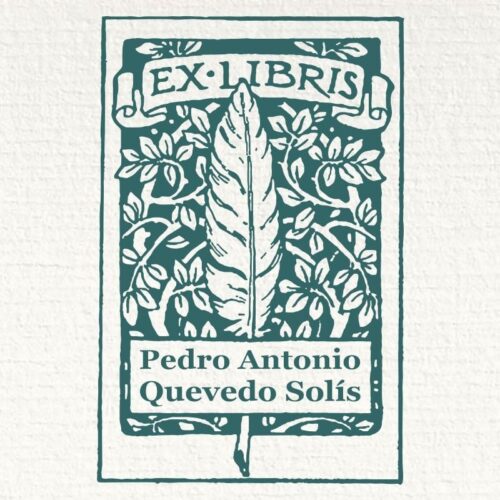 sello-ex-libris-pluma Sello ex libris pluma