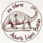Selo Diplodocus ex libris