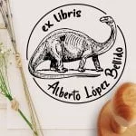 selo de livro diplodoco