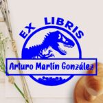 Sello libro T-Rex