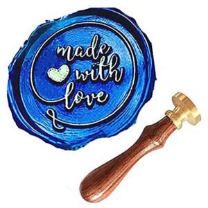 Sello de lacre made with love