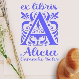 Sello libro inicial A