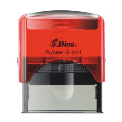 Shiny Printer S-844 vermelho transparente