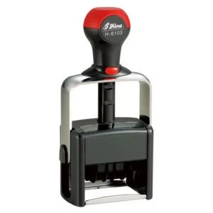 Carimbo de data Shiny Heavy Duty H-6103