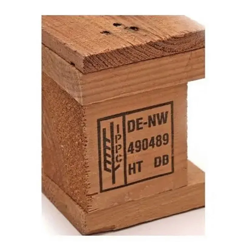Stamp to mark wooden pallets