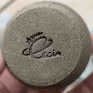Stempel zum Markieren von Keramik und Ton