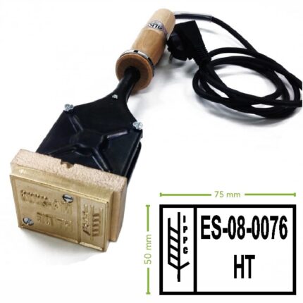 Sceau thermogravé pour palettes nimf 15