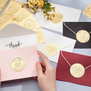 Pegatina plata sello seco - Imagen 3