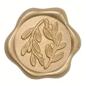 Versiegeltes Altgold