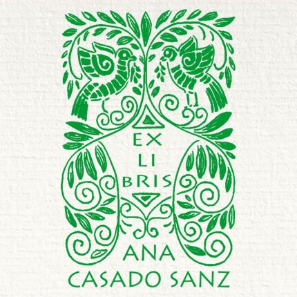 Ex libris dos pajaritos