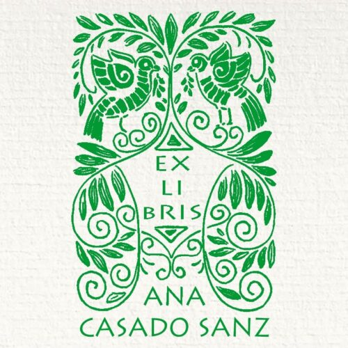 Ex libris dos pajaritos