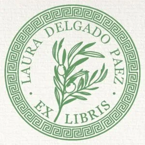 segell ex libris branca d'olivera