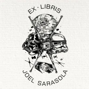 Timbre ex libris Star Wars