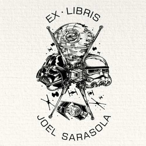 sello-ex-libris-star-wars Sello ex libris star wars