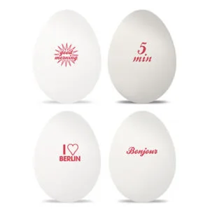 Eiermarkierungsproben von eggid