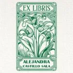 Ex Libris Seal Water Lily