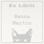 Francobollo Ex Libris in rilievo, Gatto che guarda